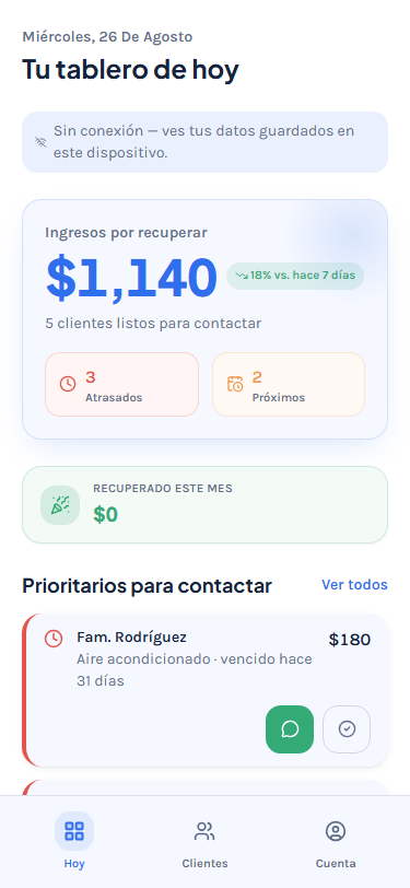 Funciona aunque no tengas señal